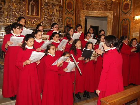 A7 Choir Voci Angeliche under the direction of Grace Vella