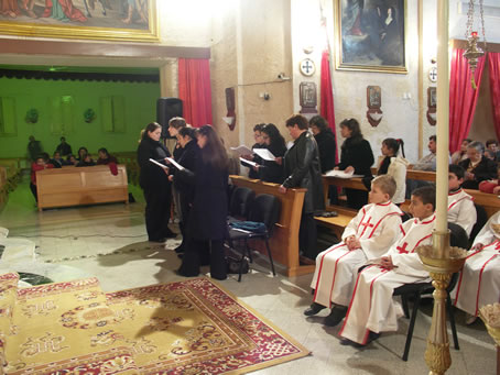 A2 Choir Nativitas during Vespers