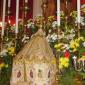 M9 Flower bedecked altar