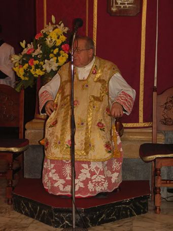 B9 H L Bishop Nicholas J Cauchi - Bishop Emeritus of Gozo