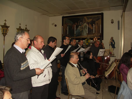 A8 Choir during the Gloria