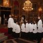 E7 Altar boys line up to receive Holy Communion