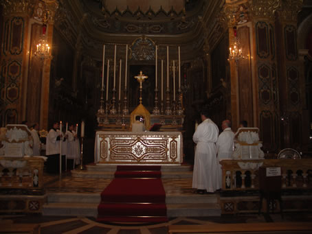 I2 The Blessed Sacrament back inside the Basilica