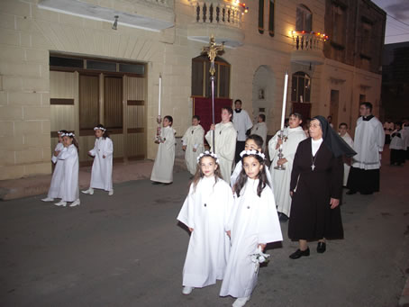 D7 Procession in Triq ta' Gorf