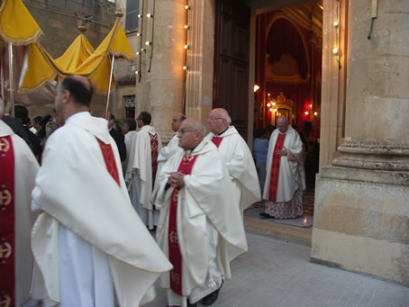 A7 Clergy leaving Nazzarenu Church