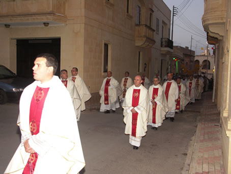 C9 Procession in Triq Mannar