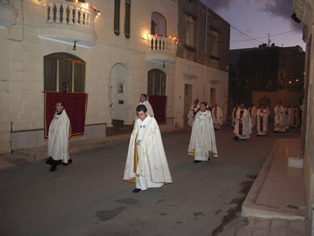 E1 Procession in Triq ta' Gorf