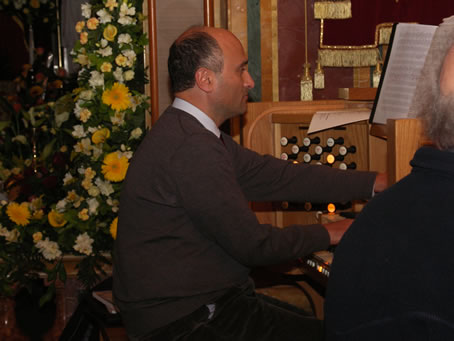 A9 Choir Musical Director and Organist Ronald Camilleri