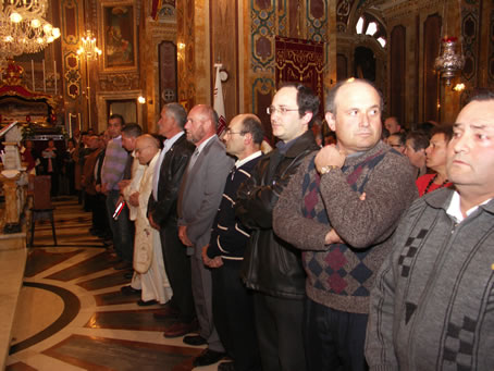 A3 Co celebrants approach the Altar