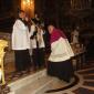 F4 Arch Emeritus Mgr Eucharist Sultana kisses the Cross