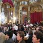 Crucifix carried in procession