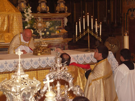 110 Exposition of the Holy Eucharist