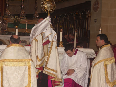 56 Benediction with the Holy Eucharist