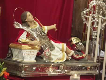 06 The statue reliquary of St Fortunatus