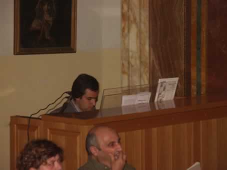 05 Fr Michael Curmi on the organ during Vespers