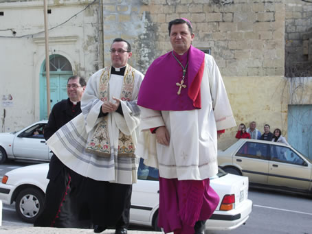 A5 New Parish priest and his bishop