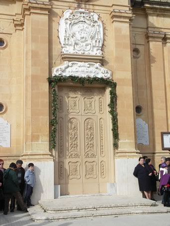 A3 Fontana Parish Church main door