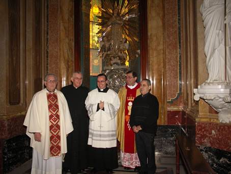 C1 Flanked by Archpriest Emeritus and Archpriest