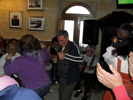 F8 Dancing continued in the Bar