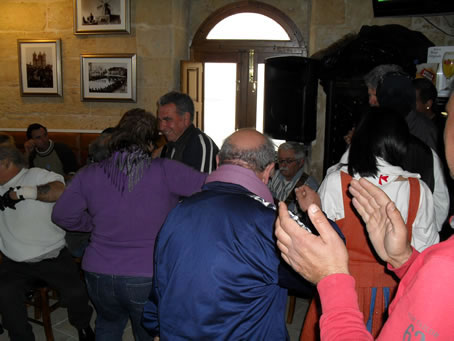 F9 Dancing continued in the Bar