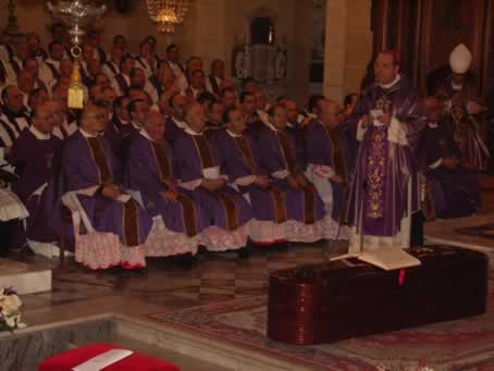 102 Apostolic Nuncio reads Pope's message