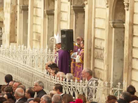 022 Bishop Grech coming out of the Curia