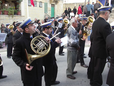 E3 Victory Band in front of Church