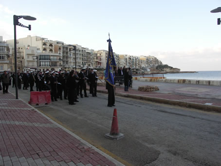 A9 S Marija Band marches down the Promenade