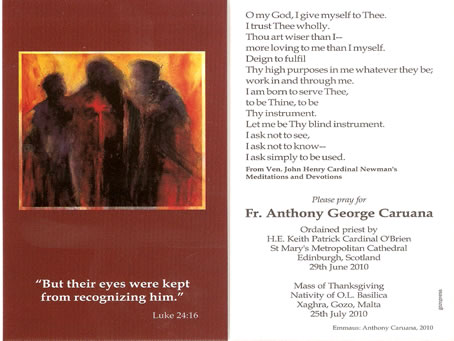 196 Remembrance Card