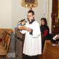 A4 Seminarian Daniel Sultana animating the liturgy