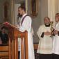 C1 Deacon Maximilian Grech reading The Gospel