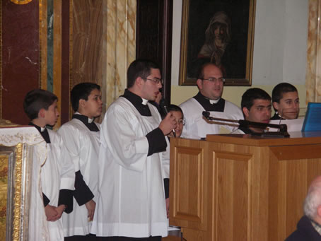 007 Altar Boys Choir - Christian Bajada on the Organ