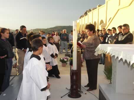 065 Mrs Maria Mercieca reading the Prayers of the Faithful