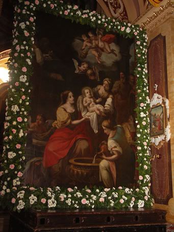 015 Titular painting in nave