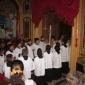 B6 Paschal Candle carried into the Basilica