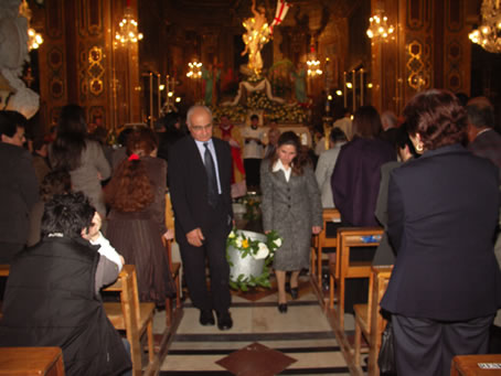 D9 Taking the water to the Baptismal Font