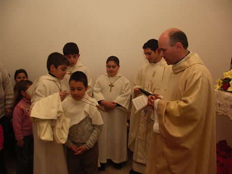 C6 Investiture of new altar boy Simon Mercieca