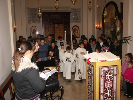 A1 Procession enters the Church