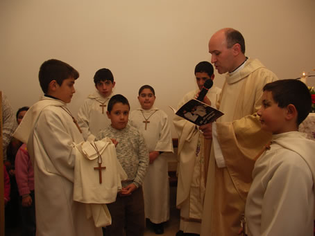 C5 Investiture of new altar boy Simon Mercieca