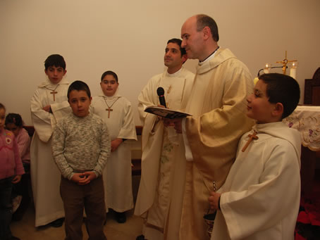 C4 Investiture of new altar boy Simon Mercieca