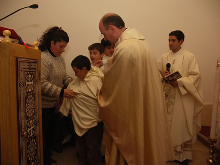 C7 Investiture of new altar boy Simon Mercieca