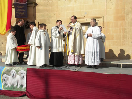 E2 Archpriest praying over man and animal