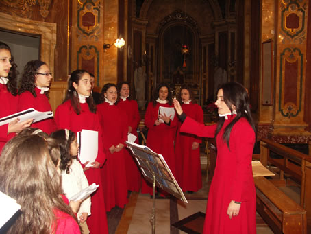 B7 Choir Voci Angeliche Director Grace Vella