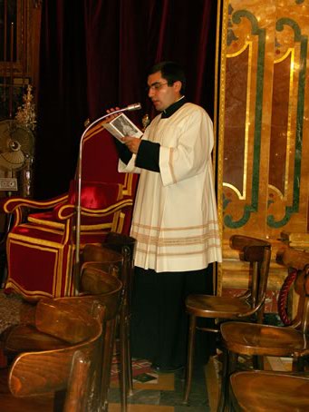 108 Fr Joseph Curmi reciting the Kurunella