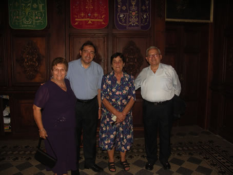 30 Sydney couple with Archpriest's mother and brother