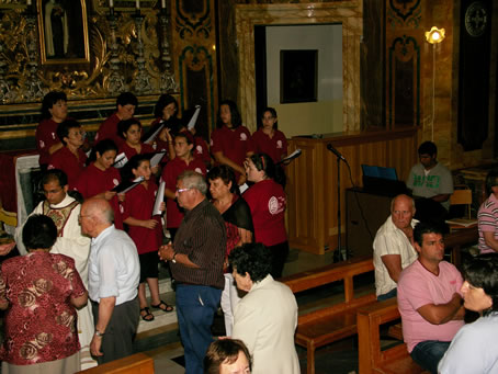 036 Choir and organ player Christian Bajada