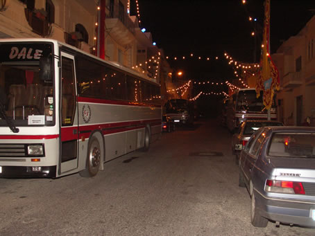 063 Coaches for pilgrims from Mellieha, Naxxar and Senglea