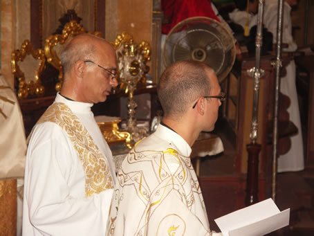 015 Mellieha Parish Priest (left)