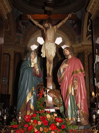 C6 Mary Magdalene at the foot of the Cross