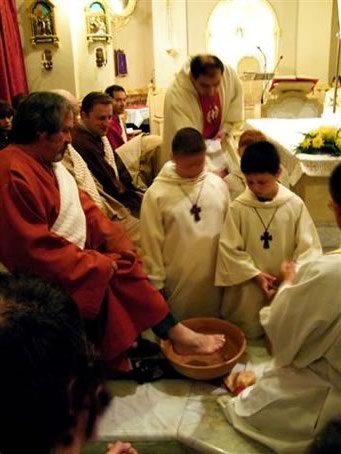 A5 Ceremony of the washing of the feet